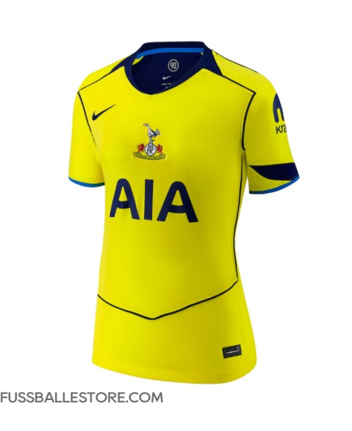 Günstige Tottenham Hotspur Radu Dragusin #3 3rd trikot Damen 2025-26 Kurzarm Günstige Tottenham Hotspur Radu Dragusin #3 3rd trikot Damen 2025-26 Kurzarm